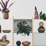 幅132.5cm × 高さ80cmのモジュラーシェルフ・可動棚｜無塗装｜モジュラーファーニチャー。リビング収納や店舗什器、オフィス什器として