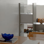 幅100cm   × 高さ146.5cmのモジュラーシェルフ・可動棚｜段違いレイアウトの飾り棚。器や観葉植物のディスプレイに